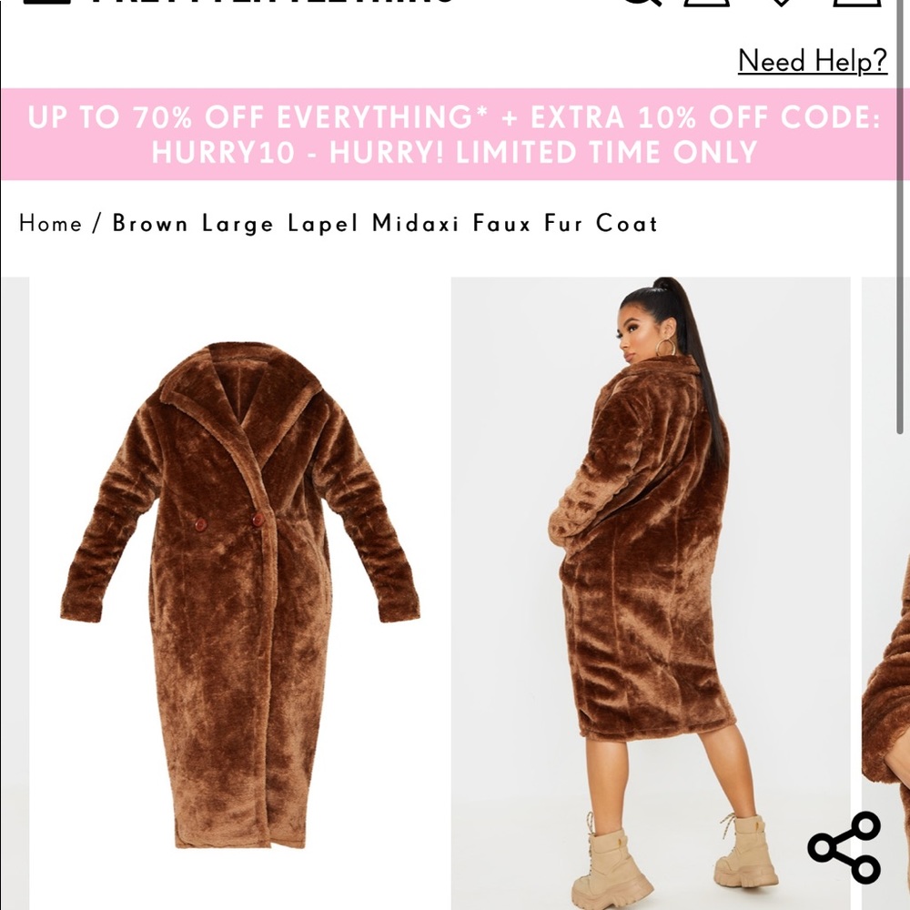 Beautiful Plush Teddy Coat